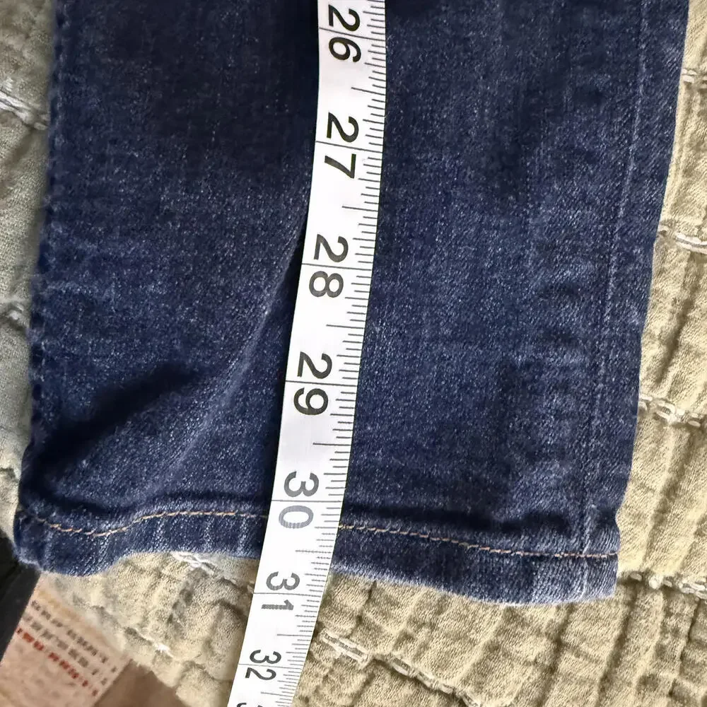 HUDSON Collin Flap Skinny Jean WMS‎ Size 26 Minimalist Core Preppy Modern Luxury